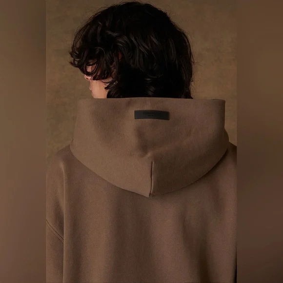 ESSENTIALS Fear of God Wood Relaxed Hoodie